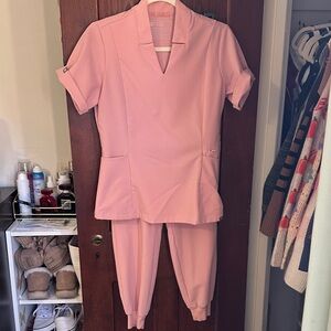 Figs Pink Sand Women's scrubs